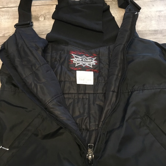 Joe Rocket Storm Snow Snowmobile Bibs Insulated Mens Overalls Pants Size Large - Picture 5 of 9